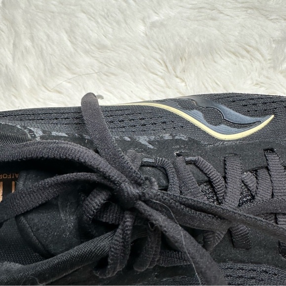 Saucony Freedom 4 Sneakers Black & White Size 9 - Picture 14 of 16